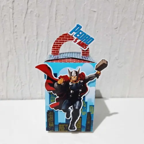 Caixa com Alça - os Vingadores