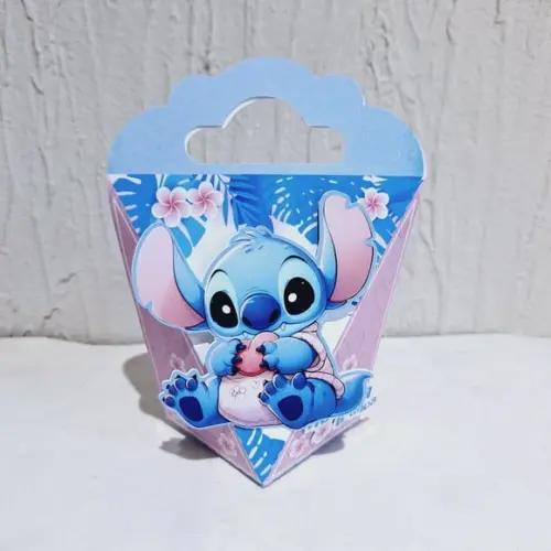 Caixa com Alça - Stitch