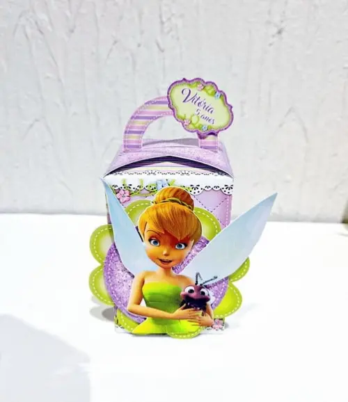 Caixa com Alça - Tinker Bell - Sininho