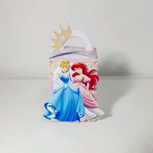 Caixa com Alça- Princesas Disney