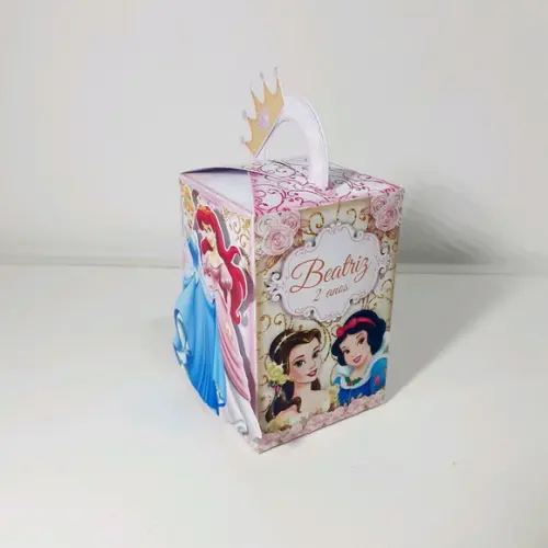Caixa com Alça- Princesas Disney