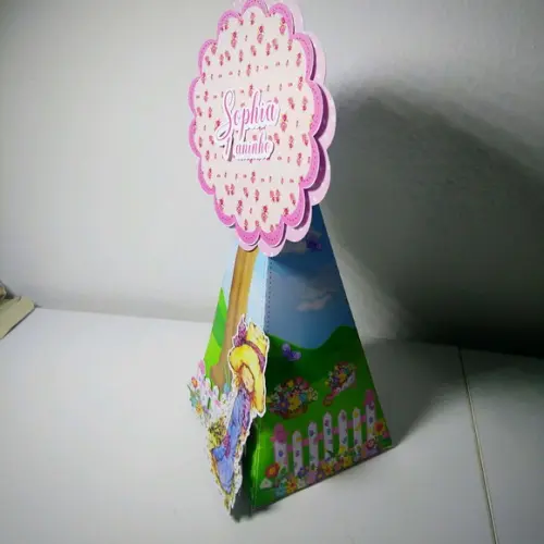 Caixa Cone - Papel de Carta