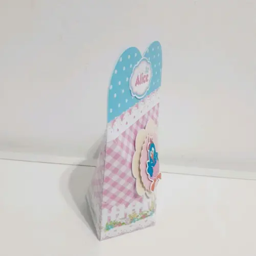 Caixa Coração - Galinha Pintadinha