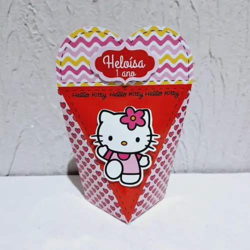 Caixa Coração - Hello Kitty