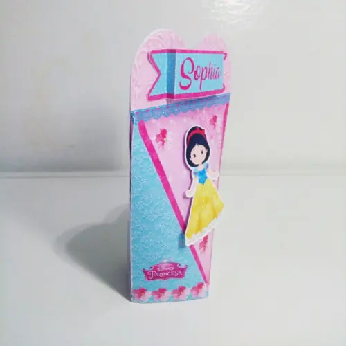 Caixa Coração - Princesas Cute