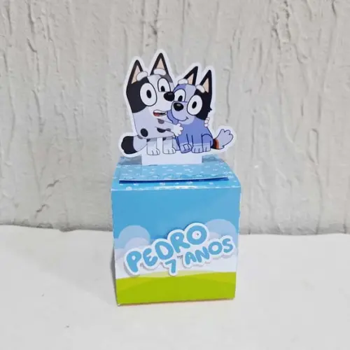 Caixa Cubo - Bluey