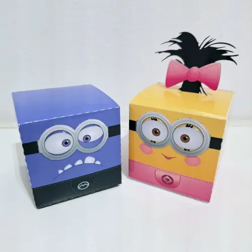Caixa Cubo - Minions