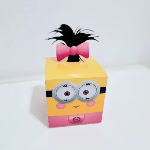Caixa Cubo - Minions