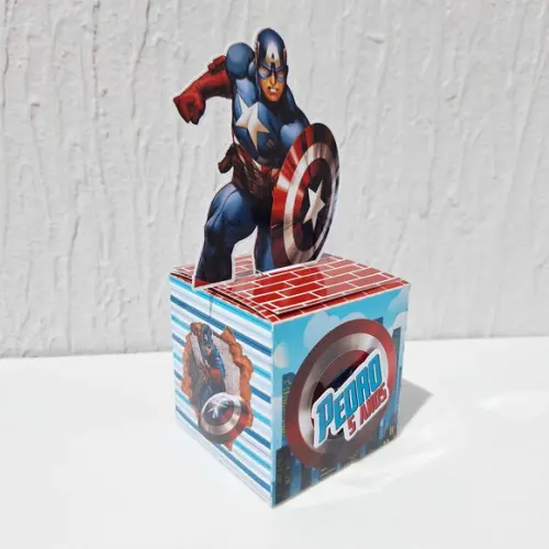 Caixa Cubo - os Vingadores