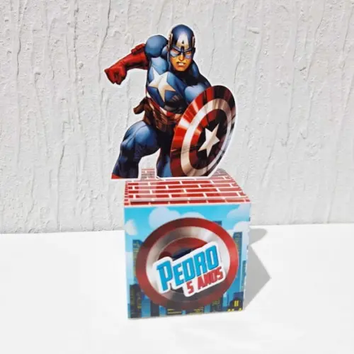 Caixa Cubo - os Vingadores