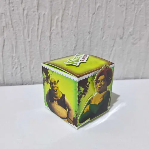 Caixa Cubo - Shrek