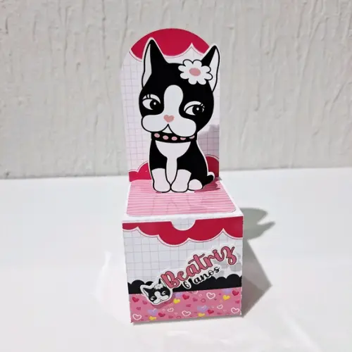 Caixa Cubo / Cenário - Rebecca Bonbon