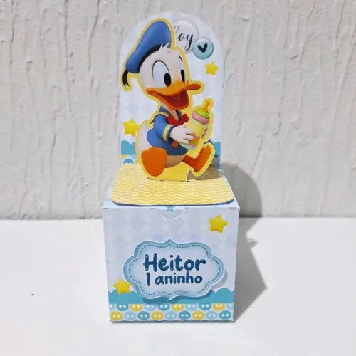 Caixa Cubo/ Cenário - Turma do Mickey Baby