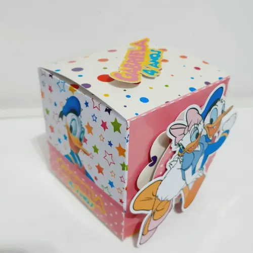 Caixa Cubo-turma do Mickey