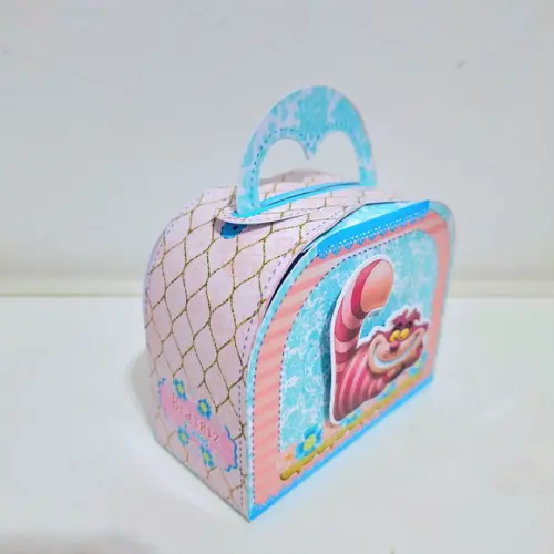 Caixa Maletinha - Alice no País das Maravilhas