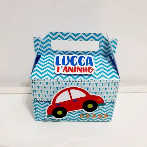Caixa Maletinha - Carrinhos