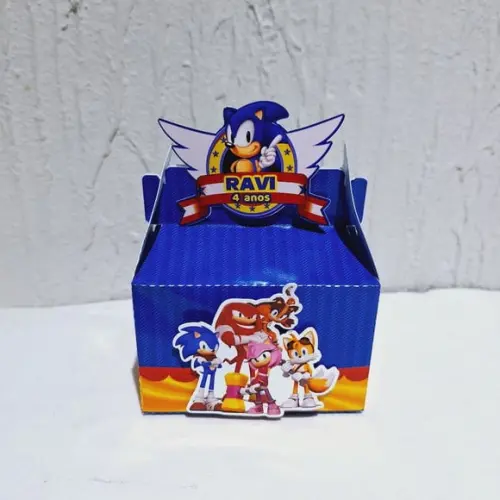 Caixa Maletinha - Sonic