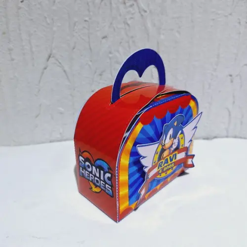 Caixa Maletinha - Sonic