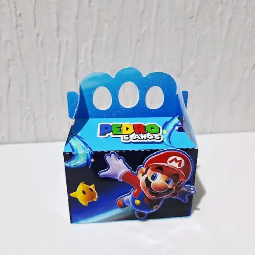 Caixa Maletinha - Super Mário Galaxy