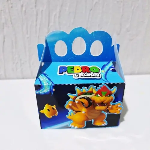 Caixa Maletinha - Super Mário Galaxy