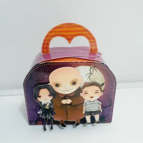 Caixa Maletinha- Familia Addams - Wandinha