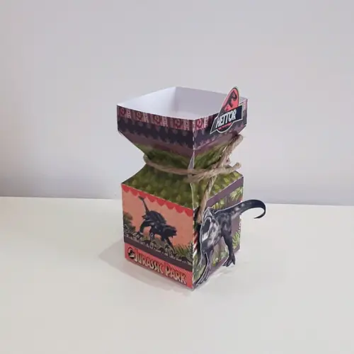 Caixa Meia Bala - Jurassic Park