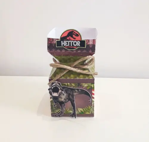 Caixa Meia Bala - Jurassic Park