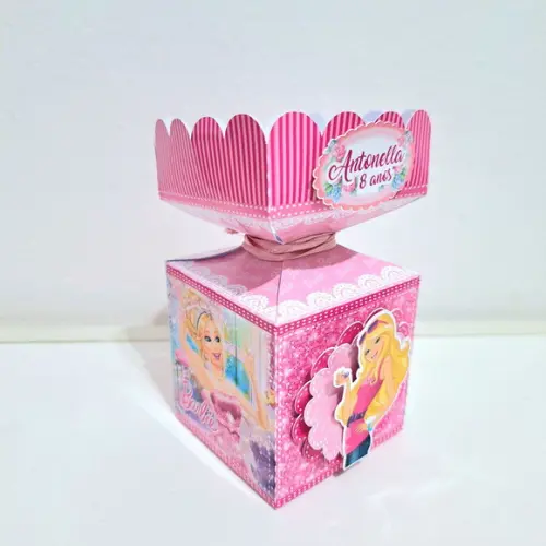 Caixa Meia Bala - Barbie