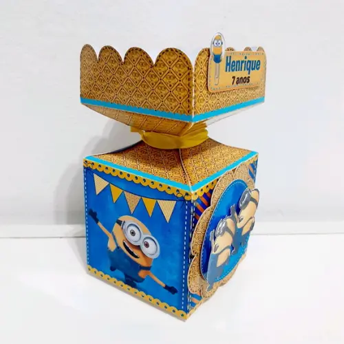 Caixa Meia Bala - Minions