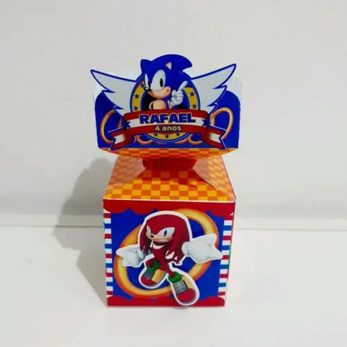 Caixa Meia Bala - Sonic
