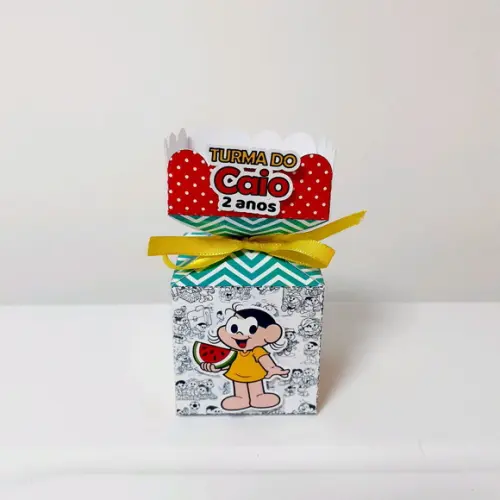 Caixa Meia Bala - Turma da Mônica
