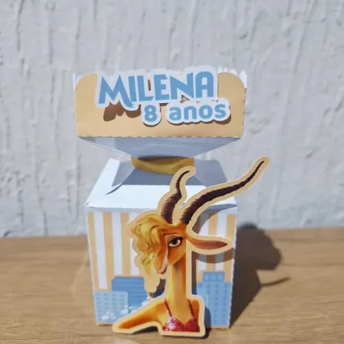 Caixa Meia Bala - Zootopia 2