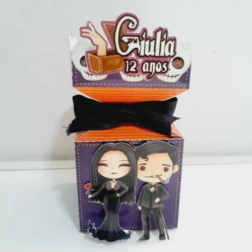 Caixa Meia Bala- Familia Addams - Wandinha