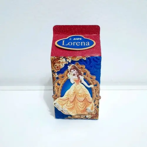 Caixa Milk - a Bela e a Fera