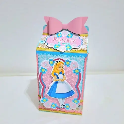 Caixa Milk - Alice no País das Maravilhas