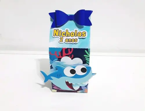 Caixa Milk - Baby Shark