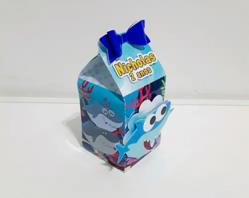 Caixa Milk - Baby Shark