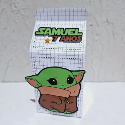 Caixa Milk - Baby Yoda