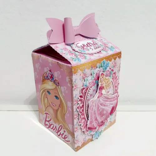 Caixa Milk - Barbie