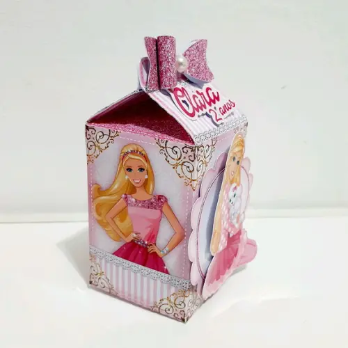 Caixa Milk - Barbie