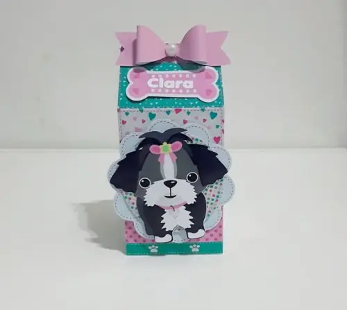 Caixa Milk - Cachorrinho