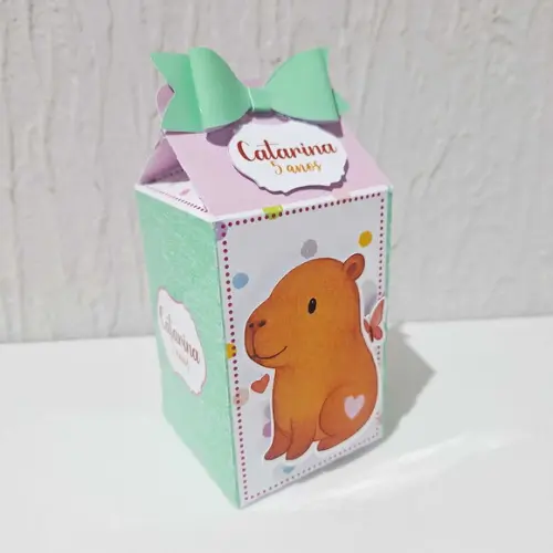 Caixa Milk - Capivara