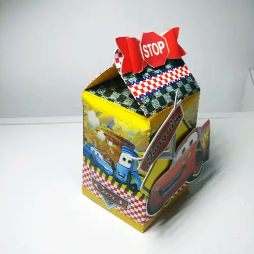 Caixa Milk - Carros