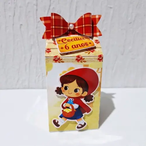 Caixa Milk - Chapeuzinho Vermelho