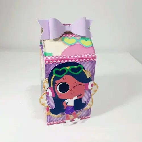 Caixa Milk - Clube da Anittinha