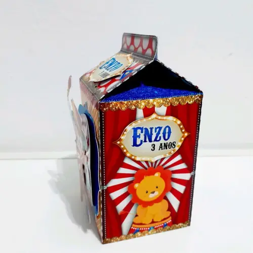 Caixa Milk - Circo do Mickey