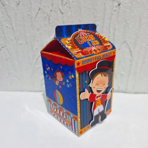 Caixa Milk - Circo Vintage