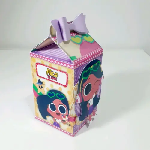 Caixa Milk - Clube da Anittinha