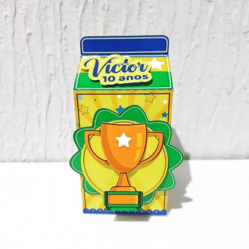 Caixa Milk - Copa do Mundo