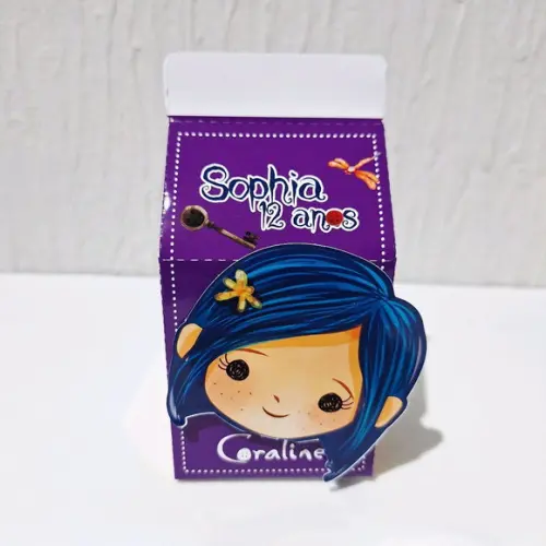 Caixa Milk - Coraline